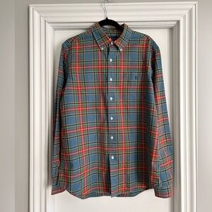 Men's Ralph Lauren Plaid Button-Down Shirt